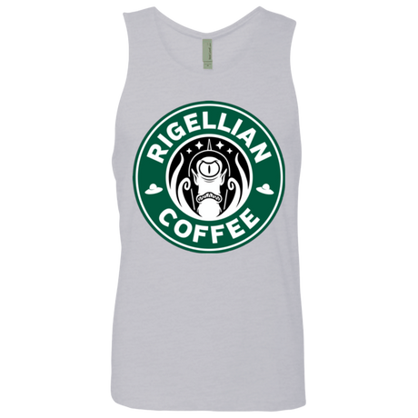 T-Shirts Heather Grey / Small Rigellian Coffee Men's Premium Tank Top