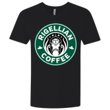 T-Shirts Black / X-Small Rigellian Coffee Men's Premium V-Neck