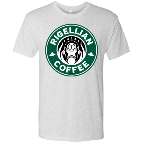 T-Shirts Heather White / Small Rigellian Coffee Men's Triblend T-Shirt