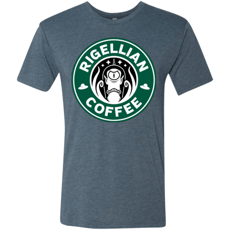 T-Shirts Indigo / Small Rigellian Coffee Men's Triblend T-Shirt