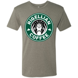 T-Shirts Venetian Grey / Small Rigellian Coffee Men's Triblend T-Shirt