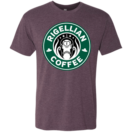 T-Shirts Vintage Purple / Small Rigellian Coffee Men's Triblend T-Shirt