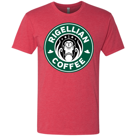 T-Shirts Vintage Red / Small Rigellian Coffee Men's Triblend T-Shirt