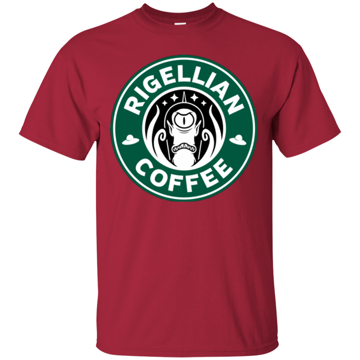 T-Shirts Cardinal / Small Rigellian Coffee T-Shirt