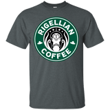 T-Shirts Dark Heather / Small Rigellian Coffee T-Shirt