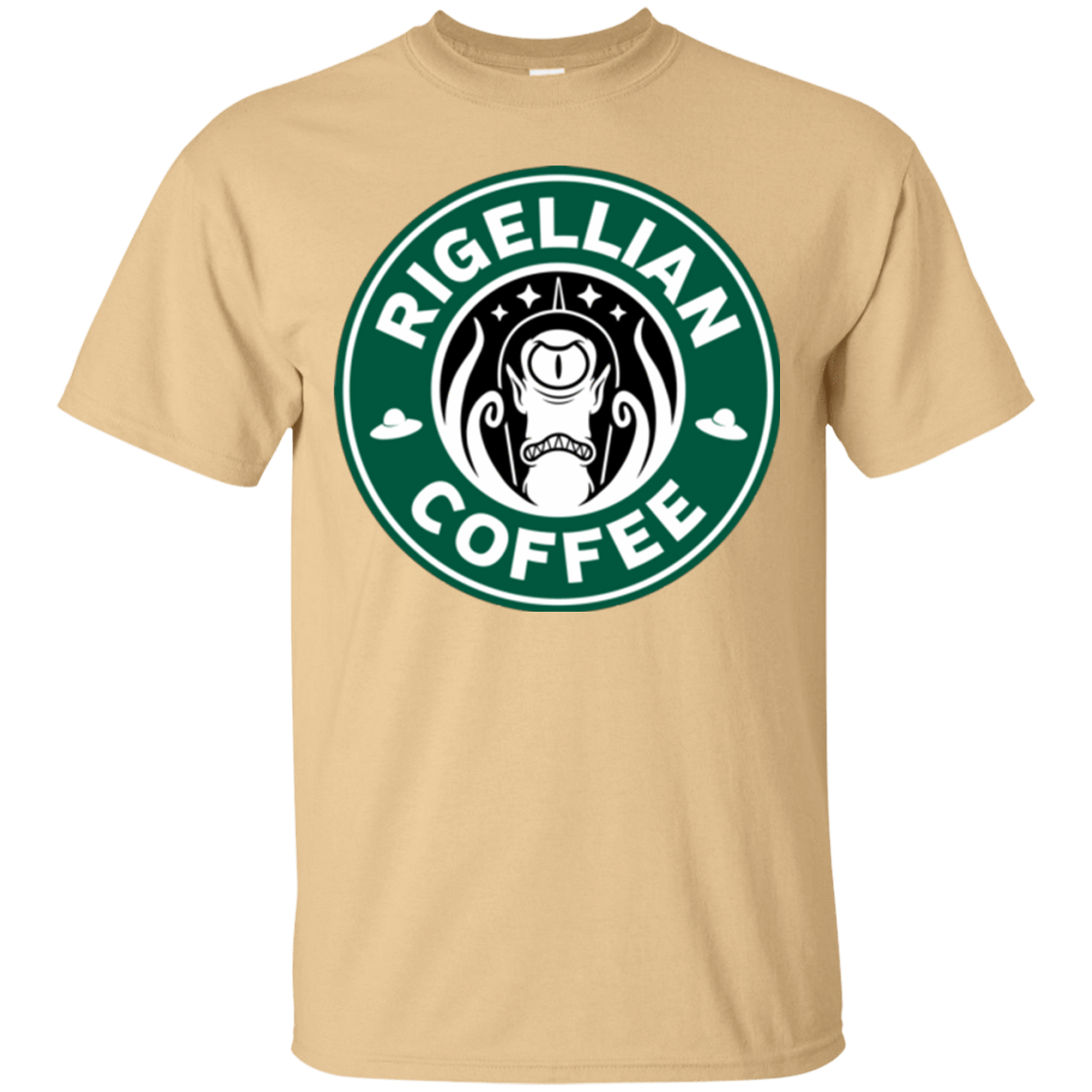 T-Shirts Vegas Gold / Small Rigellian Coffee T-Shirt