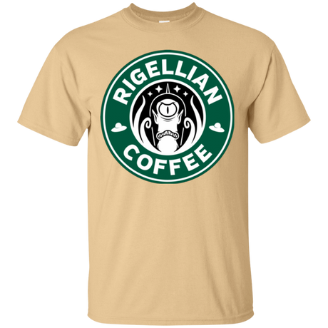 T-Shirts Vegas Gold / Small Rigellian Coffee T-Shirt