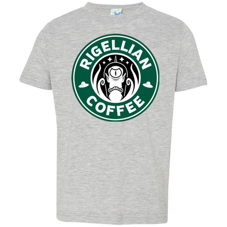 T-Shirts Heather / 2T Rigellian Coffee Toddler Premium T-Shirt