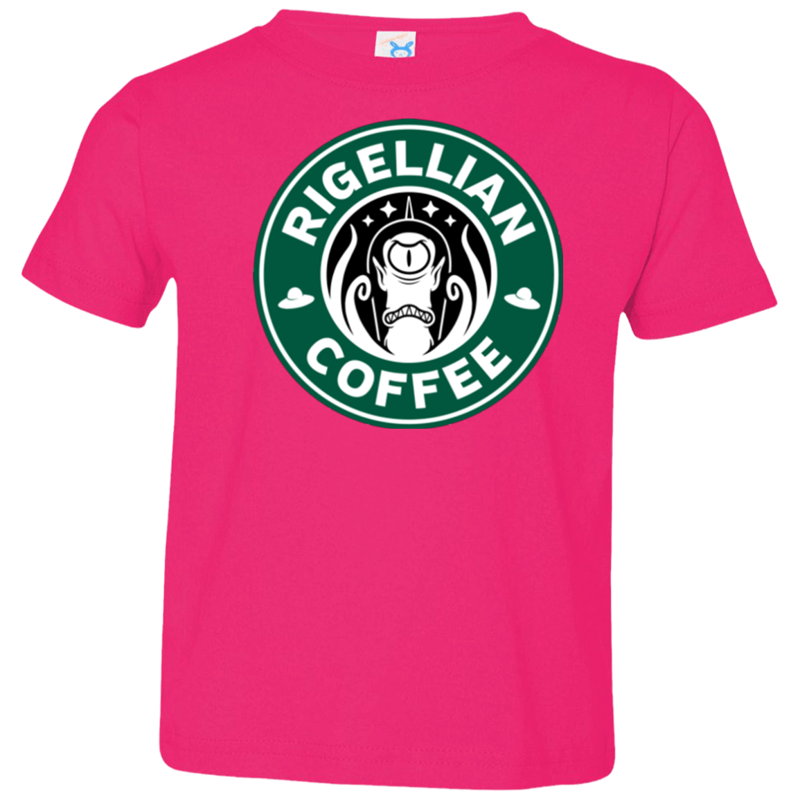 T-Shirts Hot Pink / 2T Rigellian Coffee Toddler Premium T-Shirt