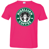 T-Shirts Hot Pink / 2T Rigellian Coffee Toddler Premium T-Shirt
