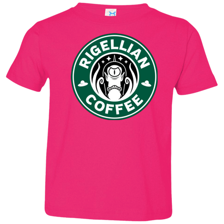 T-Shirts Hot Pink / 2T Rigellian Coffee Toddler Premium T-Shirt