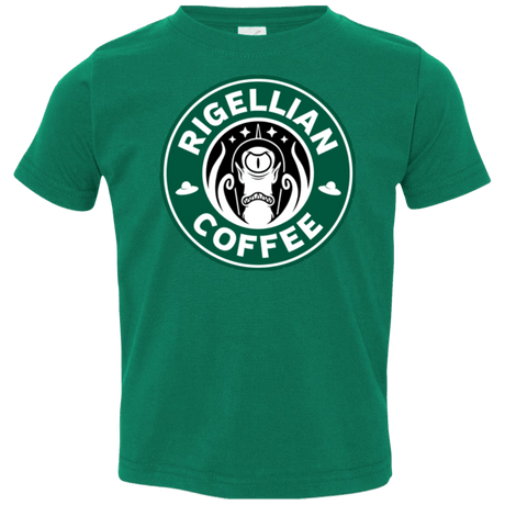 T-Shirts Kelly / 2T Rigellian Coffee Toddler Premium T-Shirt