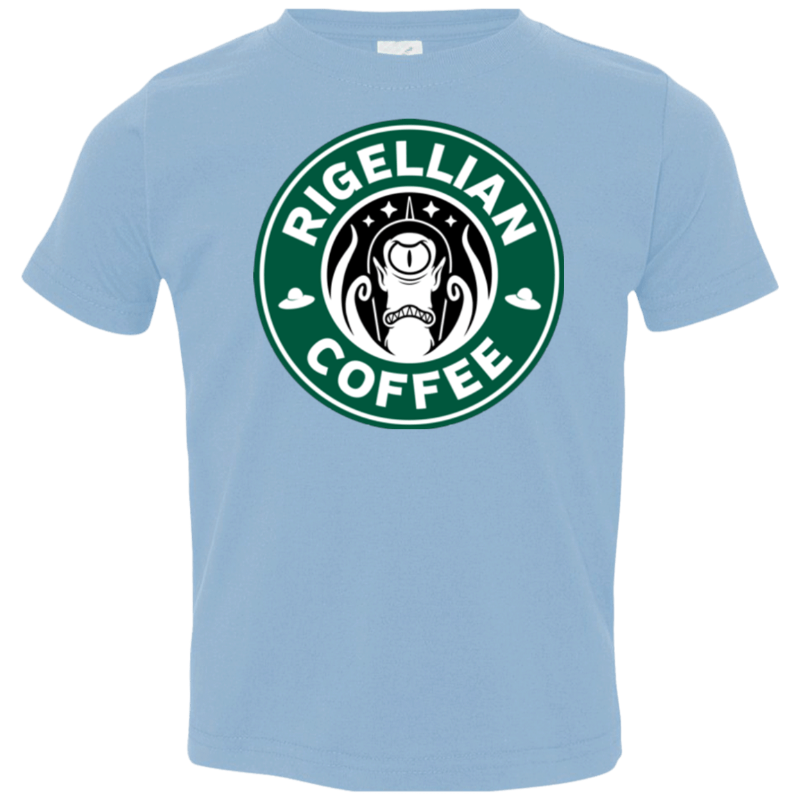 T-Shirts Light Blue / 2T Rigellian Coffee Toddler Premium T-Shirt
