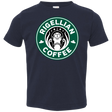 T-Shirts Navy / 2T Rigellian Coffee Toddler Premium T-Shirt