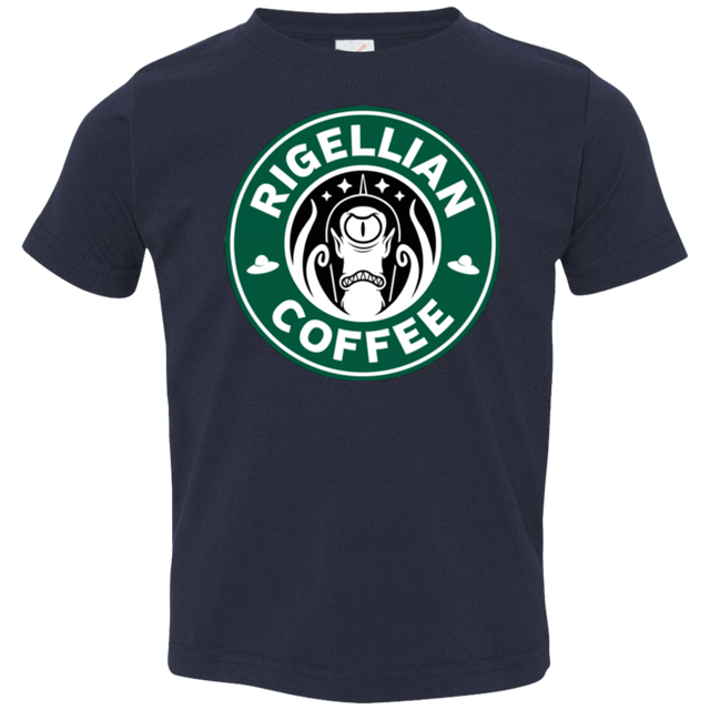 T-Shirts Navy / 2T Rigellian Coffee Toddler Premium T-Shirt