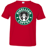 T-Shirts Red / 2T Rigellian Coffee Toddler Premium T-Shirt