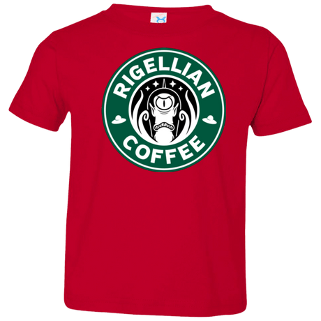 T-Shirts Red / 2T Rigellian Coffee Toddler Premium T-Shirt