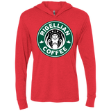 T-Shirts Vintage Red / X-Small Rigellian Coffee Triblend Long Sleeve Hoodie Tee