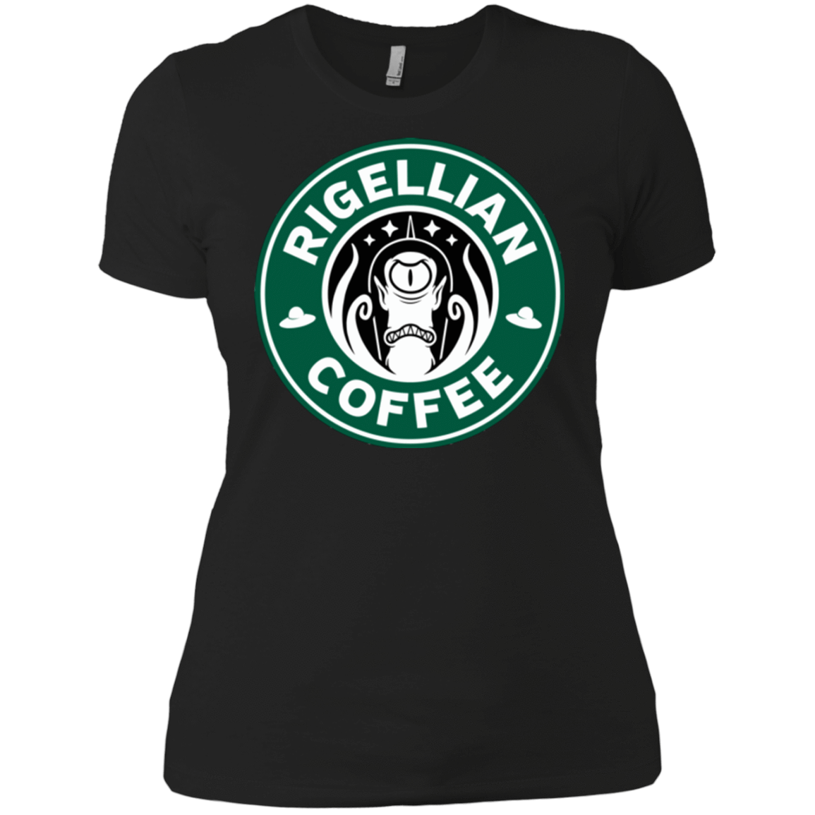T-Shirts Black / X-Small Rigellian Coffee Women's Premium T-Shirt