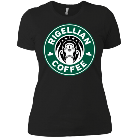 T-Shirts Black / X-Small Rigellian Coffee Women's Premium T-Shirt
