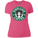 T-Shirts Hot Pink / X-Small Rigellian Coffee Women's Premium T-Shirt
