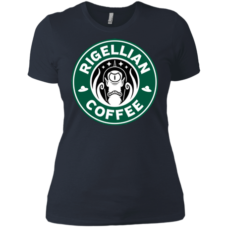 T-Shirts Indigo / X-Small Rigellian Coffee Women's Premium T-Shirt