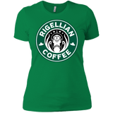 T-Shirts Kelly Green / X-Small Rigellian Coffee Women's Premium T-Shirt