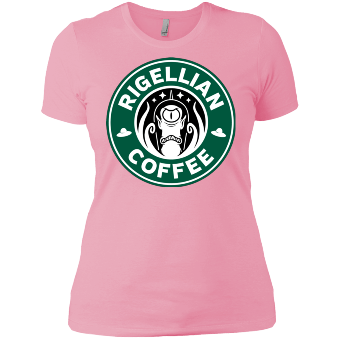 T-Shirts Light Pink / X-Small Rigellian Coffee Women's Premium T-Shirt
