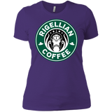 T-Shirts Purple / X-Small Rigellian Coffee Women's Premium T-Shirt