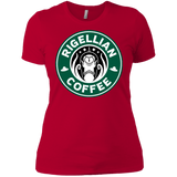 T-Shirts Red / X-Small Rigellian Coffee Women's Premium T-Shirt