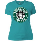 T-Shirts Tahiti Blue / X-Small Rigellian Coffee Women's Premium T-Shirt
