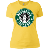 T-Shirts Vibrant Yellow / X-Small Rigellian Coffee Women's Premium T-Shirt