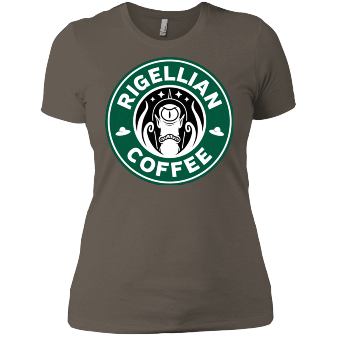 T-Shirts Warm Grey / X-Small Rigellian Coffee Women's Premium T-Shirt