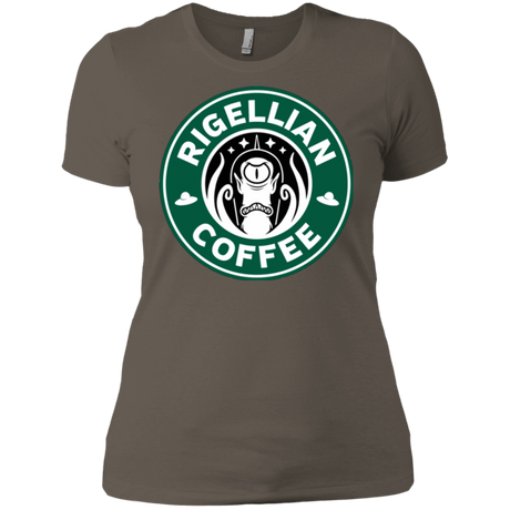 T-Shirts Warm Grey / X-Small Rigellian Coffee Women's Premium T-Shirt