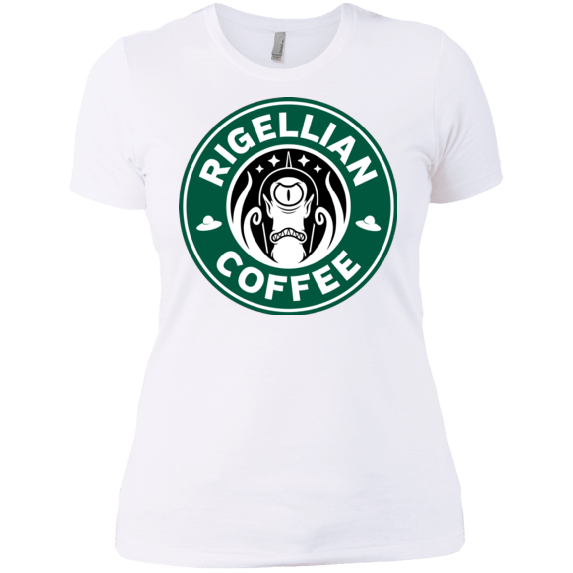 T-Shirts White / X-Small Rigellian Coffee Women's Premium T-Shirt