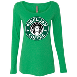 T-Shirts Envy / Small Rigellian Coffee Women's Triblend Long Sleeve Shirt