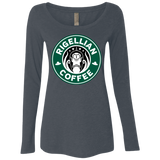 T-Shirts Vintage Navy / Small Rigellian Coffee Women's Triblend Long Sleeve Shirt