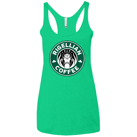 T-Shirts Envy / X-Small Rigellian Coffee Women's Triblend Racerback Tank