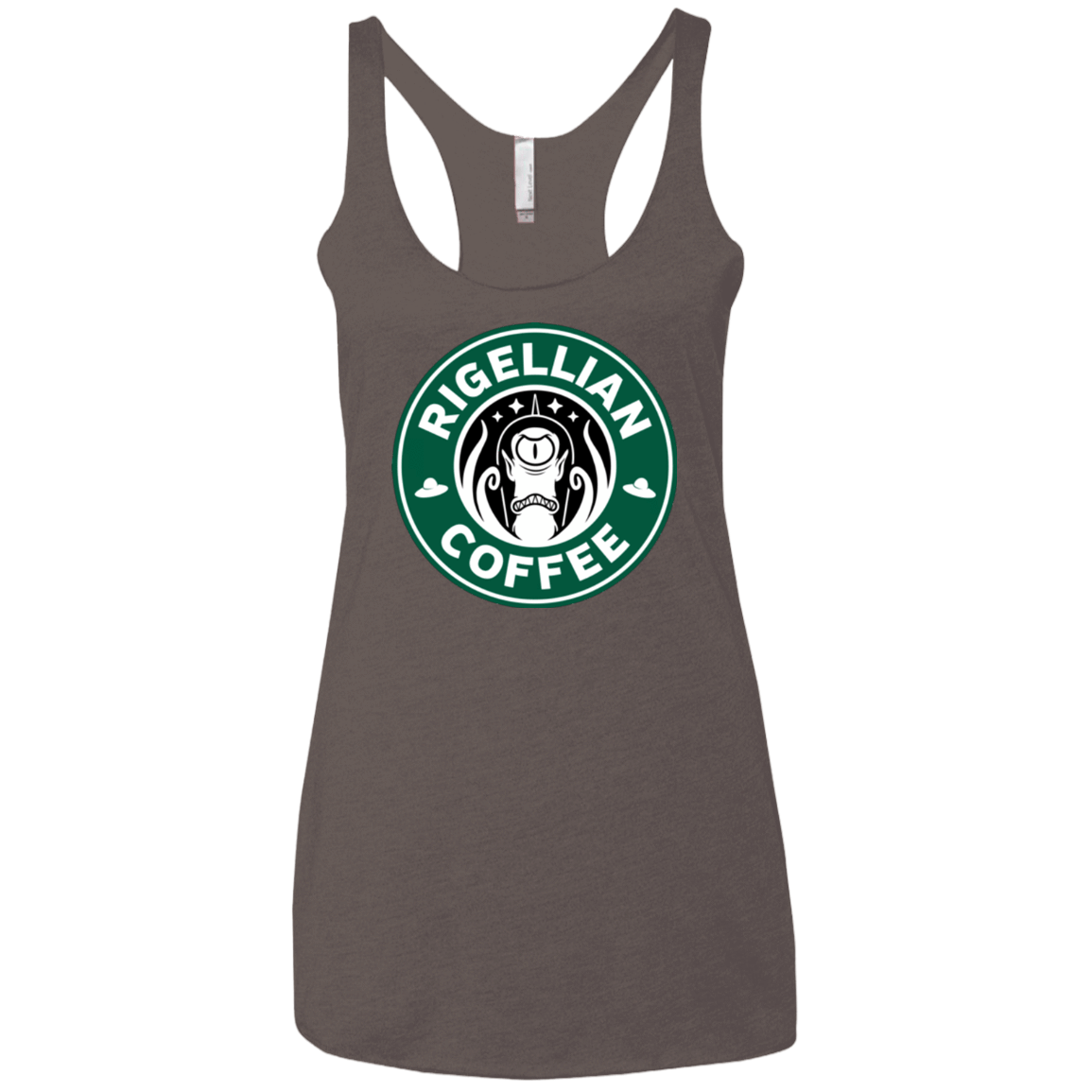 T-Shirts Macchiato / X-Small Rigellian Coffee Women's Triblend Racerback Tank