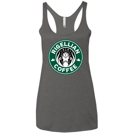 T-Shirts Premium Heather / X-Small Rigellian Coffee Women's Triblend Racerback Tank