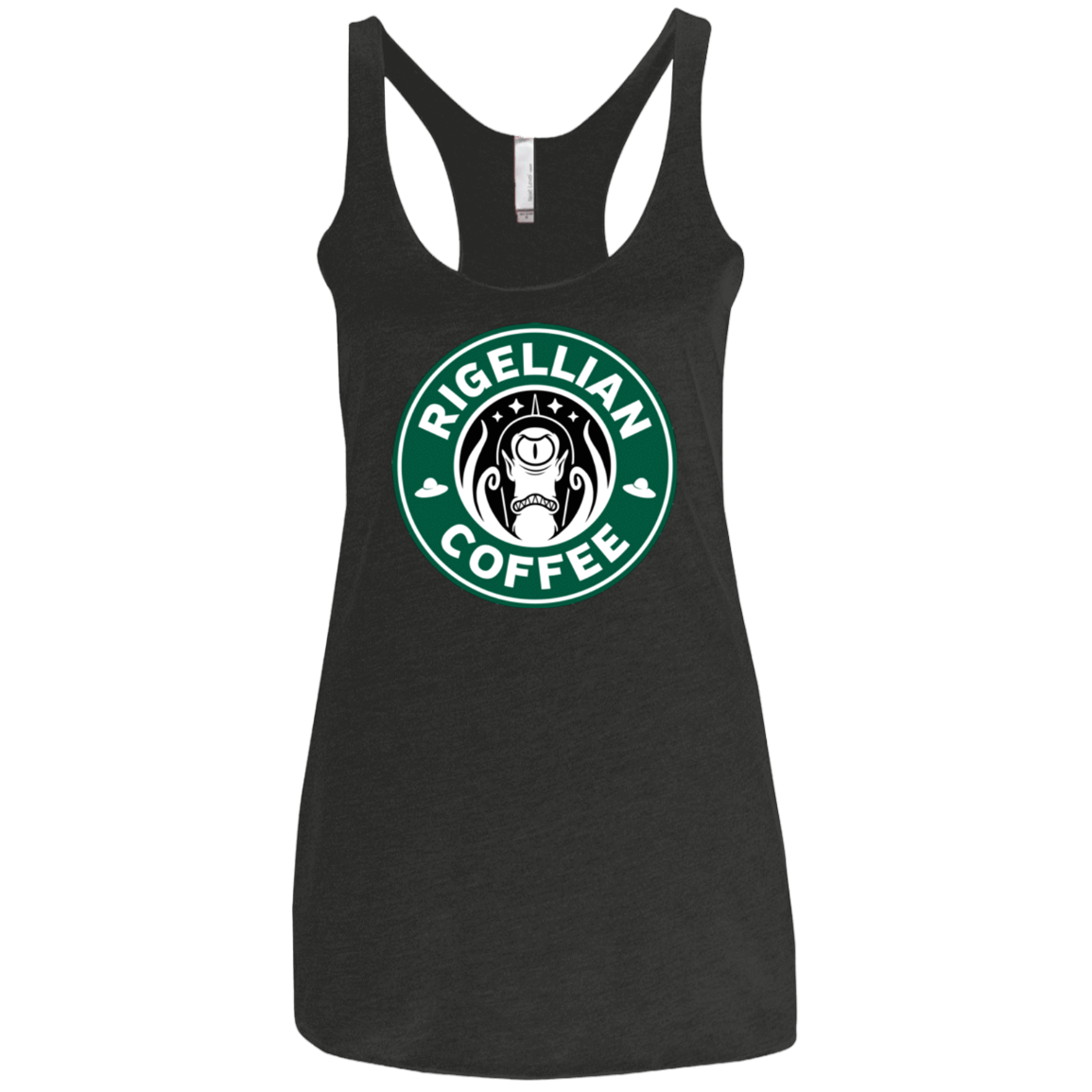 T-Shirts Vintage Black / X-Small Rigellian Coffee Women's Triblend Racerback Tank