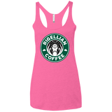 T-Shirts Vintage Pink / X-Small Rigellian Coffee Women's Triblend Racerback Tank