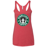 T-Shirts Vintage Red / X-Small Rigellian Coffee Women's Triblend Racerback Tank