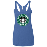 T-Shirts Vintage Royal / X-Small Rigellian Coffee Women's Triblend Racerback Tank