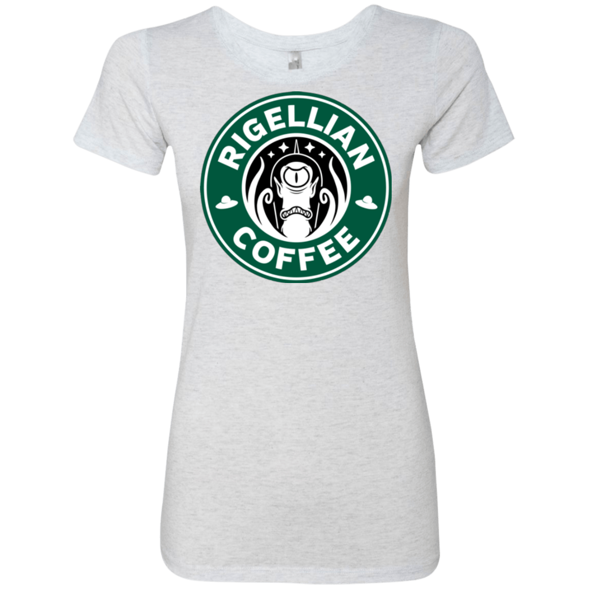 T-Shirts Heather White / Small Rigellian Coffee Women's Triblend T-Shirt