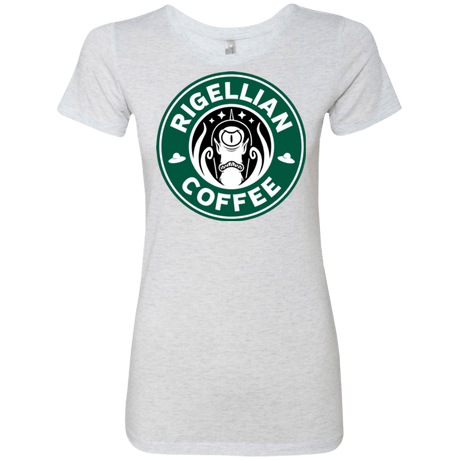 T-Shirts Heather White / Small Rigellian Coffee Women's Triblend T-Shirt