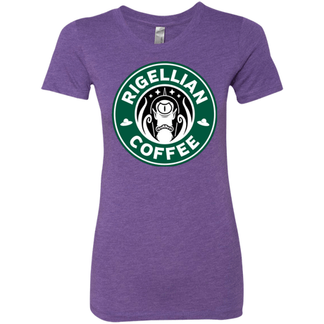 T-Shirts Purple Rush / Small Rigellian Coffee Women's Triblend T-Shirt