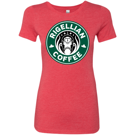 T-Shirts Vintage Red / Small Rigellian Coffee Women's Triblend T-Shirt