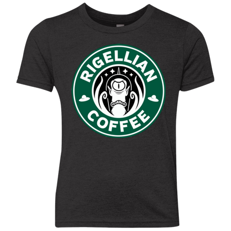 T-Shirts Vintage Black / YXS Rigellian Coffee Youth Triblend T-Shirt