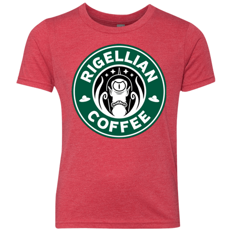 T-Shirts Vintage Red / YXS Rigellian Coffee Youth Triblend T-Shirt